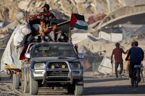 Israeli army: About 70,000 people left Gaza City