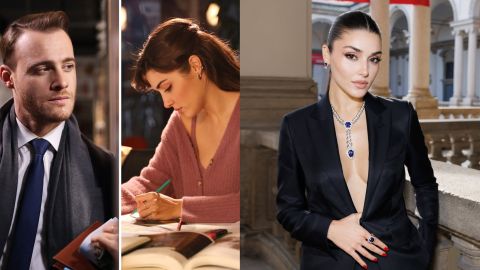 Hande Erçel and Kerem Bürsin spark reunion rumors after funeral appearance