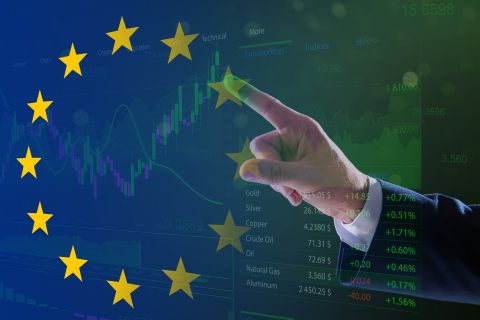 الأسهم الأوروبية ترتفع بانتظار قرار الفائدة الأميركية