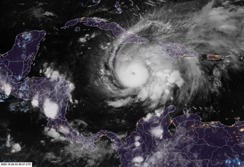 Jamaica on high alert as Hurricane Melissa strengthens to Category 4 storm