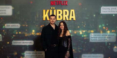 Çağatay Ulusoy attends girlfriend Aslıhan Malbora new play in Istanbul