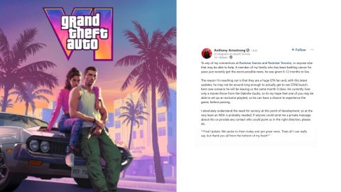 Rockstar Games might let cancer patient play GTA 6 early