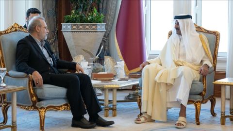 قطر تبحث إيران خفض التصعيد بالمنطقة قبيل لقاء نتنياهو وترامب