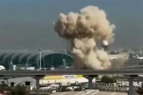 US-Israel strikes hit Tehran residential area, target aircraft linked to Khamenei
