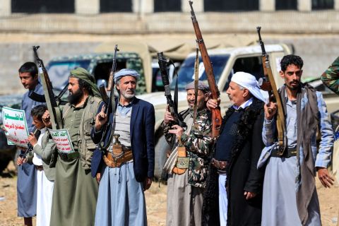 Houthis launch first ballistic missile strike on Israeli targets