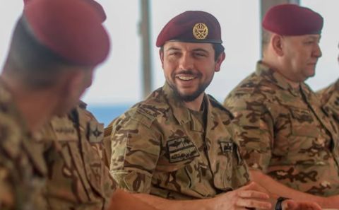 الأردن: ولي العهد في حفل خدمة العلم