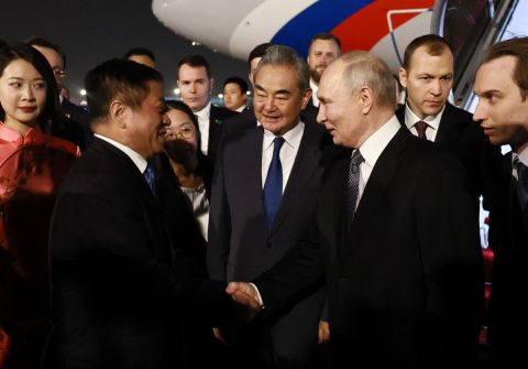 Putin arrives in Beijing for high-stakes talks with Xi after Trump summit