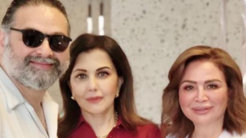 لقاء فني وعائلي مميز..إلهام شاهين تنشر صورها مع ماجدة الرومي