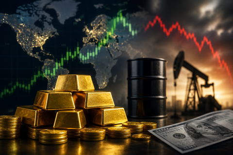 الذهب يرتفع وسط تراجع الدولار والنفط 