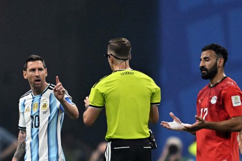 Argentina-Egypt referee François Letexier closes Instagram account after unfair refereeing backlash