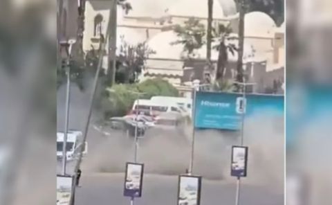 سوريا: انفجارين بمحيط فندق إقامة ماكرون بدمشق