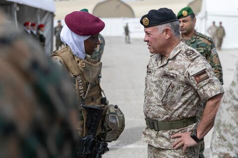 Jordan: Women Soldiers Leap to Greater Heights 