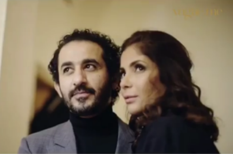 A Sneakpeak to Ahmed Helmy and Mona Zaki's Vogue Arabia’s Photo Shoot (With Video)