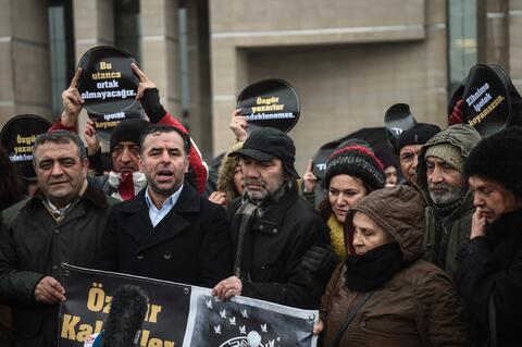 Nine Turkish writers on trial on charges of supporting Kurdish militants