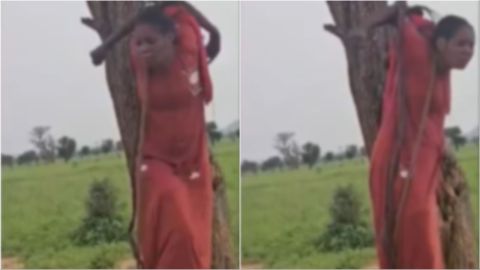 Horrific video: Sudanese girl dies after being tortured, hanged from a tree in Darfur
