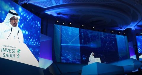 Saudi-French meeting ahead of investment forum