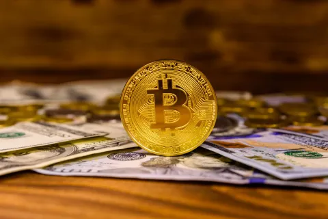 Bitcoin nearly doubles in value in 6 months