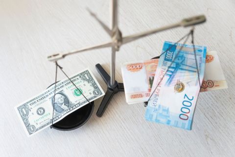 Russian Rouble slips as officials blame sanctions, policy