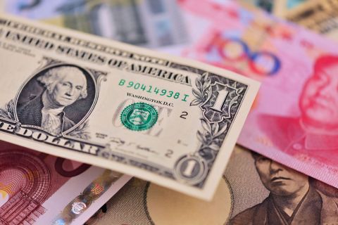 Yen, Yuan fall against stronger US dollar