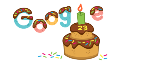 Google Celebrates its 23rd Birthday with Unique Doodle