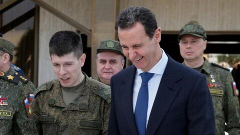 الأسد يؤكد لبوتين دعم سوريا للهجوم الروسي في أوكرانيا