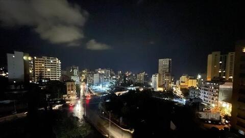 توقف توليد الكهرباء بشكل تام في لبنان