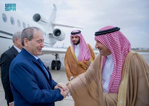 وزير الخارجية السوري يزور السعودية لأول مرة منذ اكثر من عقد