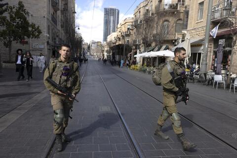 اسرائيل تعترض صاروخا من غزة وبن غفير يعتبره ردا على اجراءاته ضد الاسرى