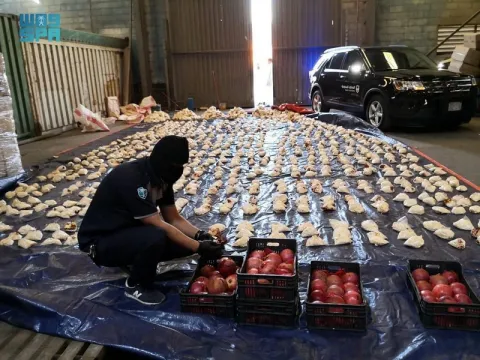السعودية: المخدرات المضبوطة من لبنان 