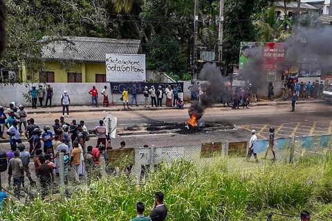 One Killed, 12 Injured in Sri Lanka as Police Shoot Protestors