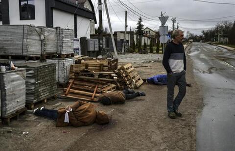 Mass Graves, Bodies of Executed Civilians Found as Russia Leaves Kyiv