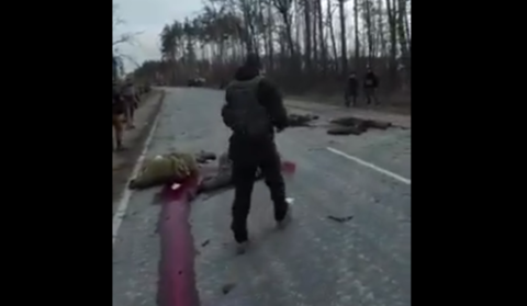 Video Appears to Show Ukrainian Soldiers Killing Captured, Injured Russian Soldier