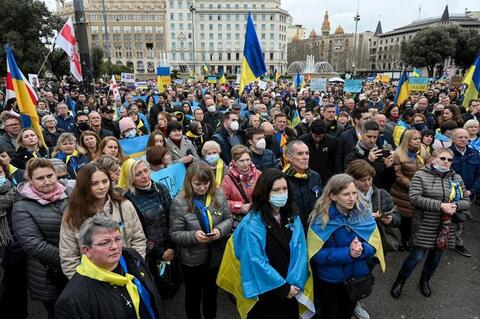 Russian Police Arrest 3,000 Ukraine Invasion Protesters